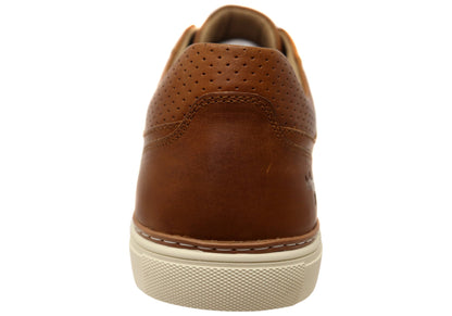 Wild Rhino Bolton Mens Comfortable Leather Lace Up Casual Shoes
