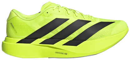 Adidas Men's Adizero EVO SL Running Shoes, Lemon/Black, JR3416