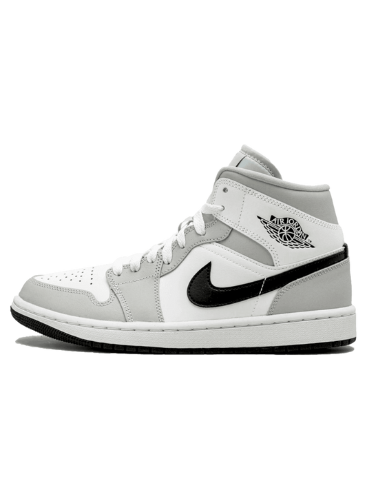 Jordan 1 Mid Light Smoke Grey Black (W)