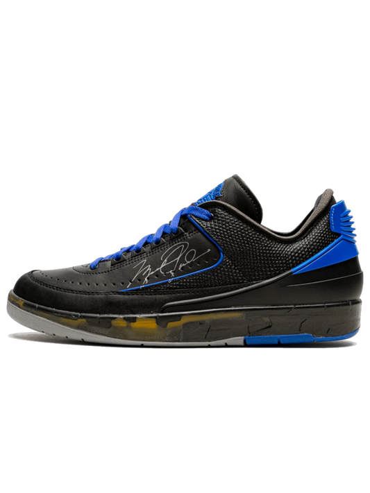 Jordan 2 Off white Black Blue