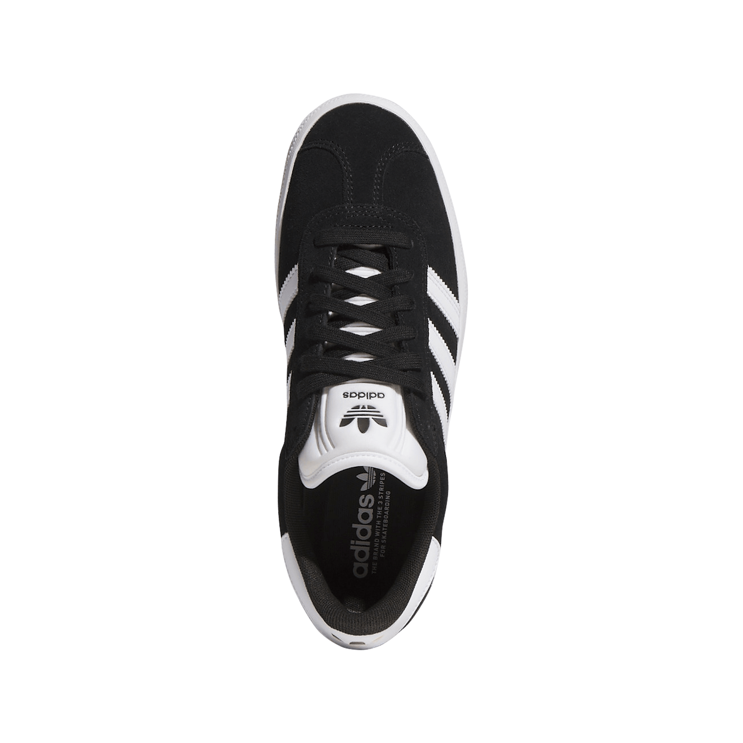 Adidas Gazelle ADV Core Black / Cloud White / Gold Metallic Shoes