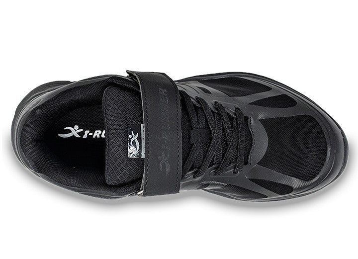 Mens Wide Fit I-Runner Elite Walking Slip On Velcro Trainers