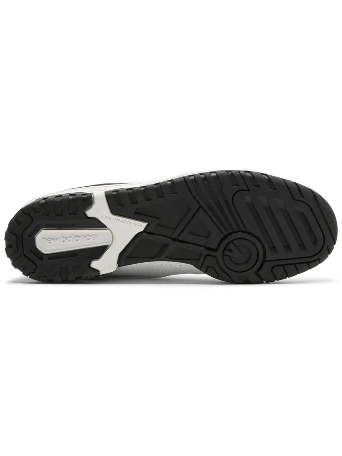 New Balance Men's Sneakers, Black and White, BB550HA1