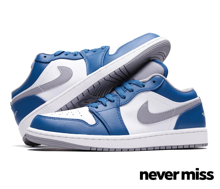 Men's Nike Air Jordan 1 Low 'True Blue'