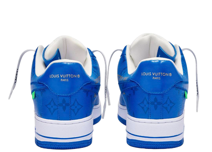 Louis Vuitton Nike Air Force 1 Low By Virgil Abloh White Royal