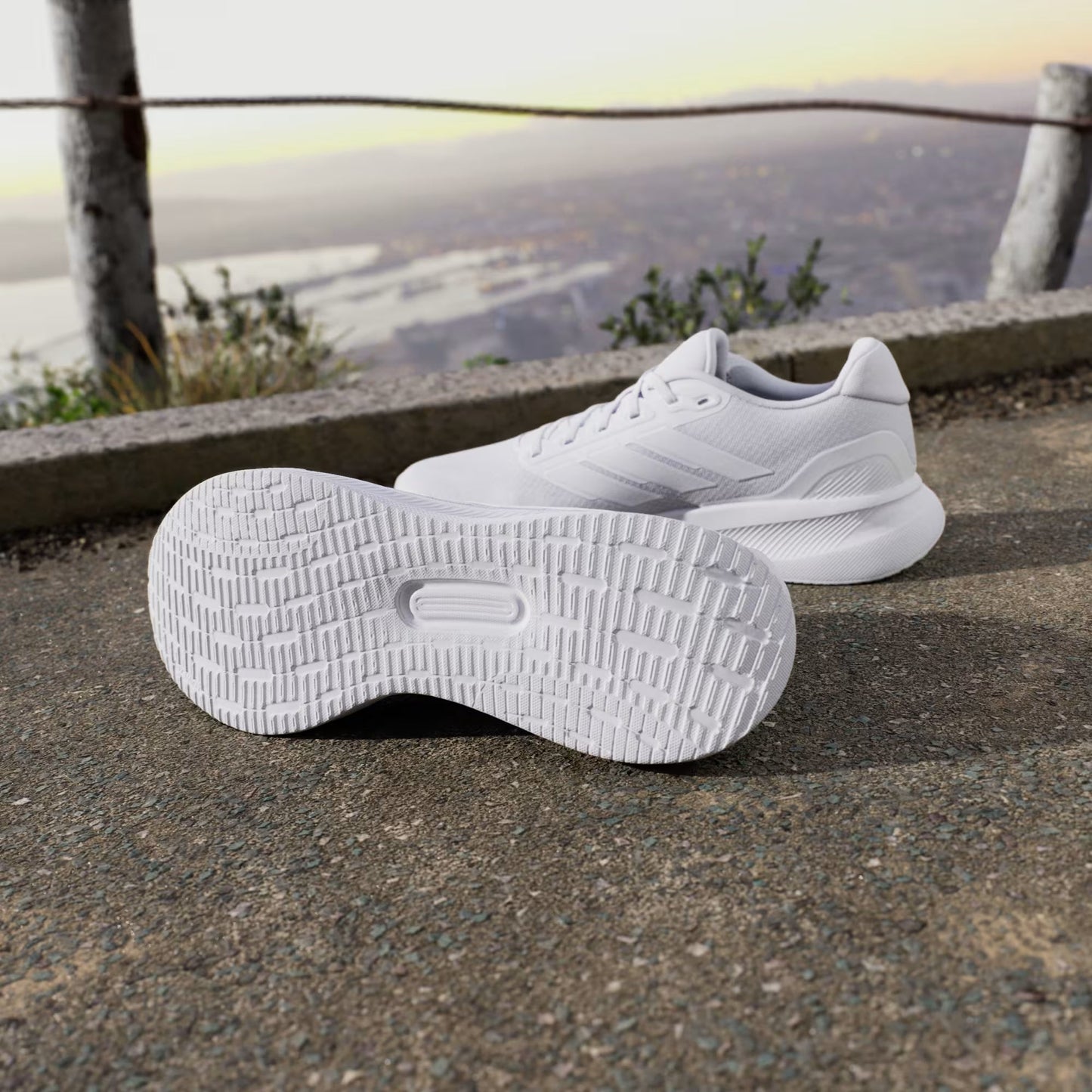 Men's Wide Fit Adidas Runfalcon 5 Running Trainers
