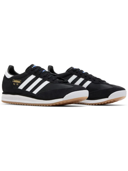 Adidas Originals Men's Black SL 72 RS Sneakers, JI1282