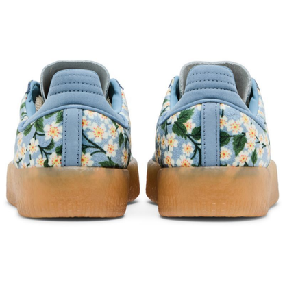 Adidas Originals x Liberty London Sambae Sneakers, Blue Cream White, JQ6046