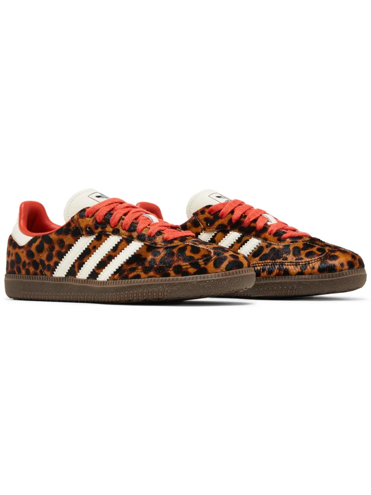 Adidas Originals Women's Samba OG Sneakers, Leopard, JI2734