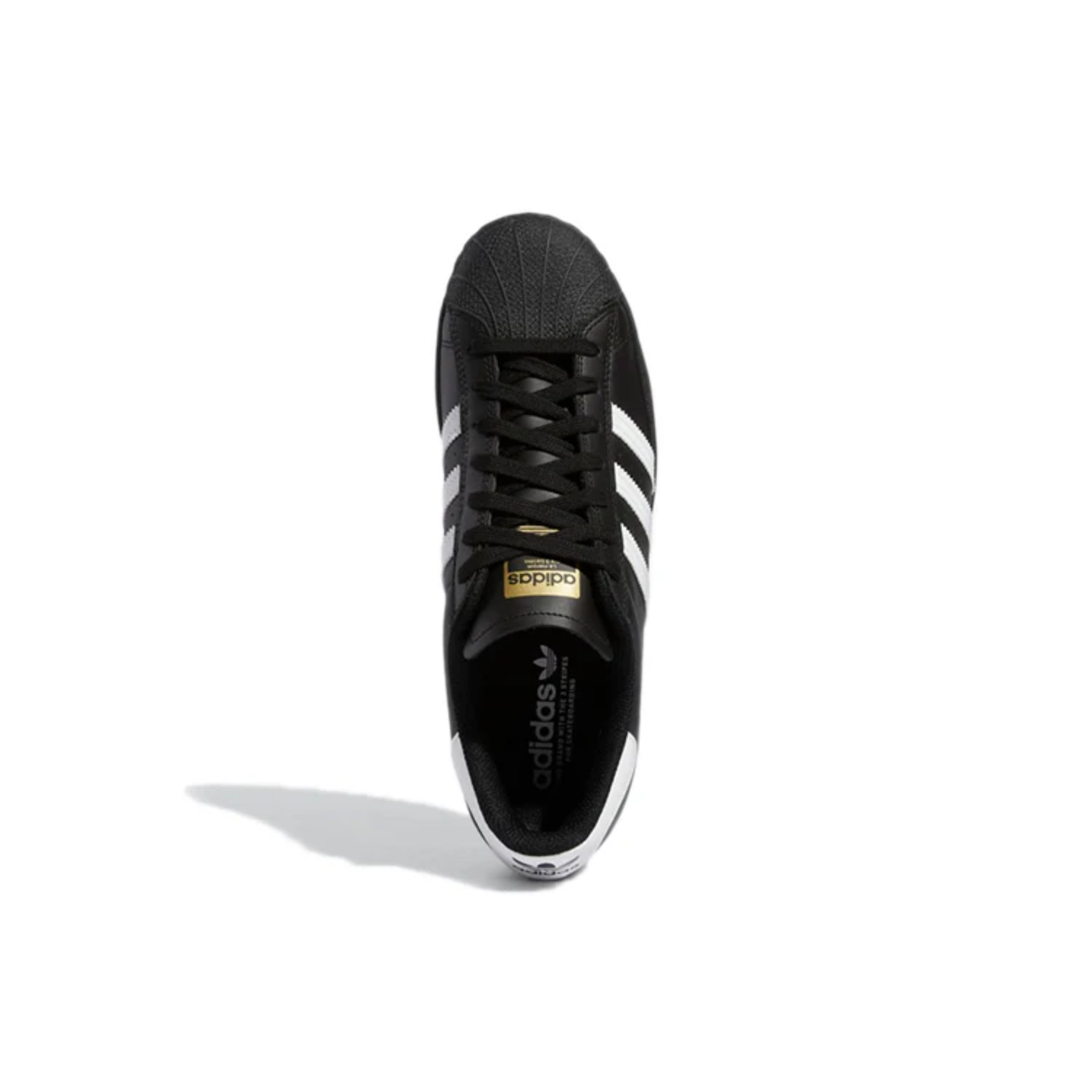 Adidas Originals Men's Black Superstar ADV Sneakers, GW6931 (No Box)