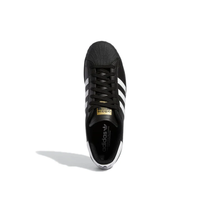 Adidas Originals Men's Black Superstar ADV Sneakers, GW6931 (No Box)