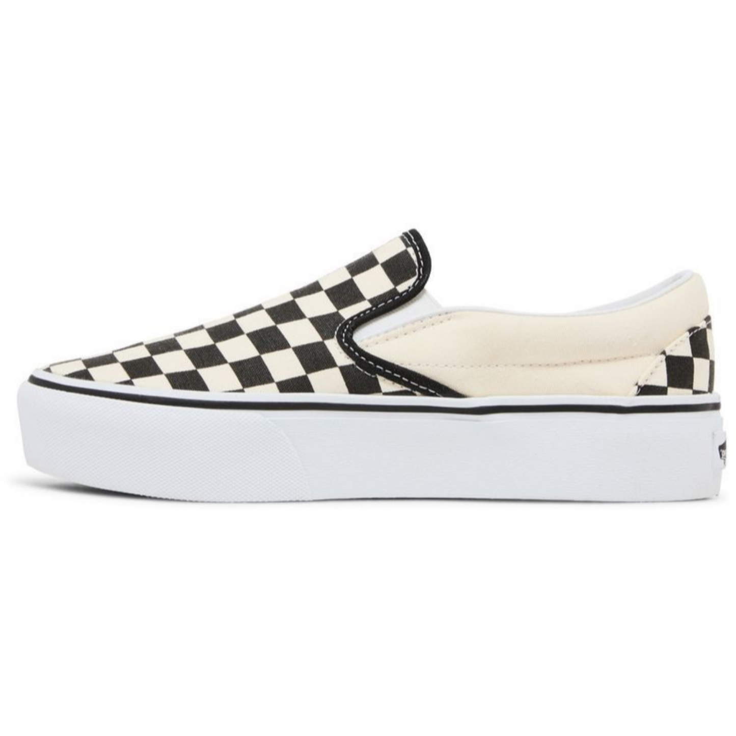 Vans Slip‑On Platform Canvas Sneakers, Checkerboard, VN00018EBWW