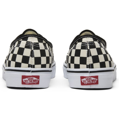 Vans Men's Authentic Sneakers, Black / White Checkerboard, VN000W4NDI0