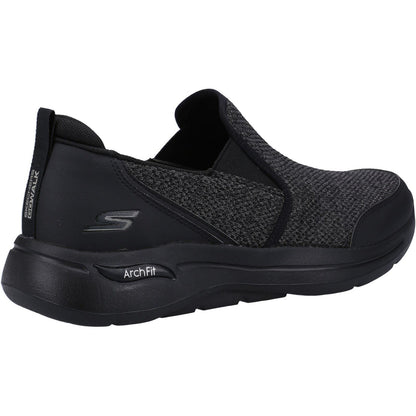 Men's Wide Fit Skechers 216183 Go Walk Arch Fit Trainers