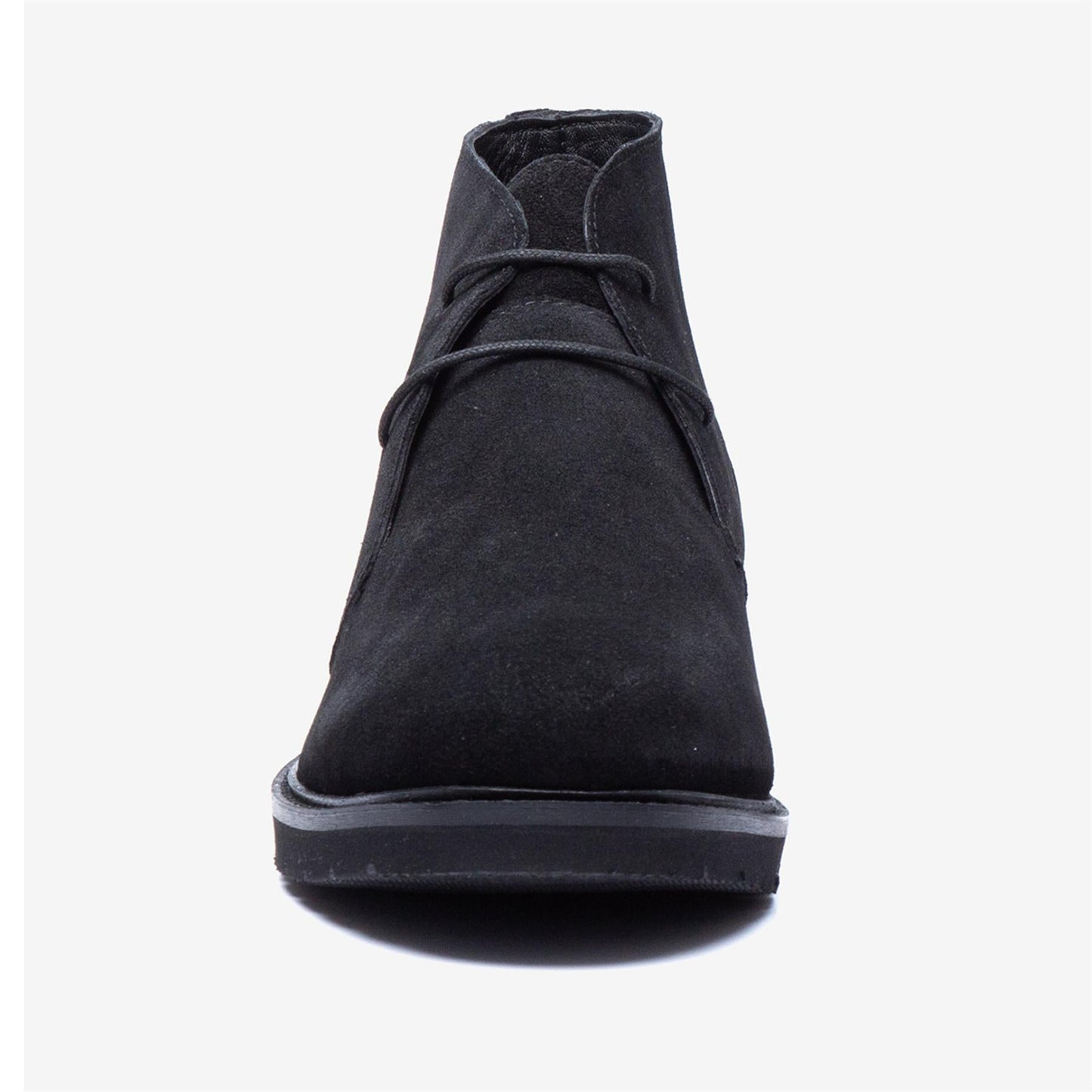 Men's Wide Fit Tredd Well William 22759 Suede Dress Boots - Black