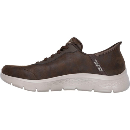 Men's Wide Fit Skechers 216326 Slip-ins Go Walk Flex Smooth Motion Trainers