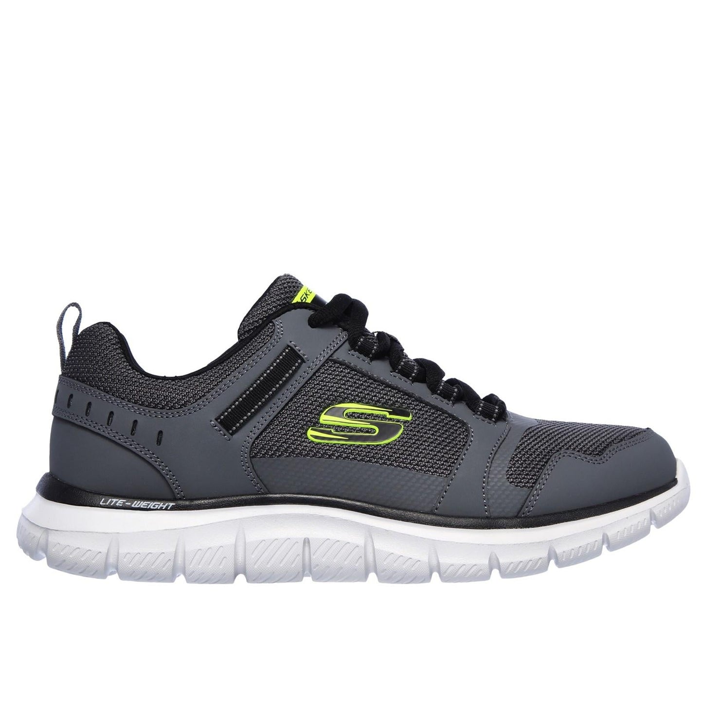 Men's Wide Fit Skechers 232001 Track Knockhill Trainers