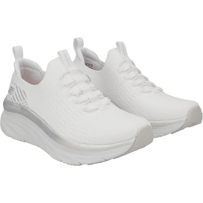 Women's Wide Fit Skechers Let It Glow- 149366 D'lux Walker Relaxed Fit Trainers