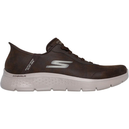 Men's Wide Fit Skechers 216326 Slip-ins Go Walk Flex Smooth Motion Trainers