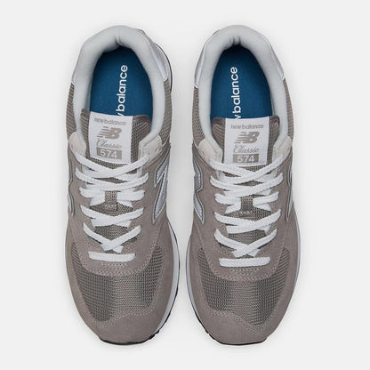 Men's Wide Fit New Balance ML574EVG Walking/Running Trainers - Exclusive - Grey ENCAP Width 4E