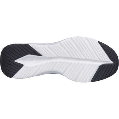 Men's Wide Fit Skechers 232628 Vapor Foam Trainers - Black/Lime
