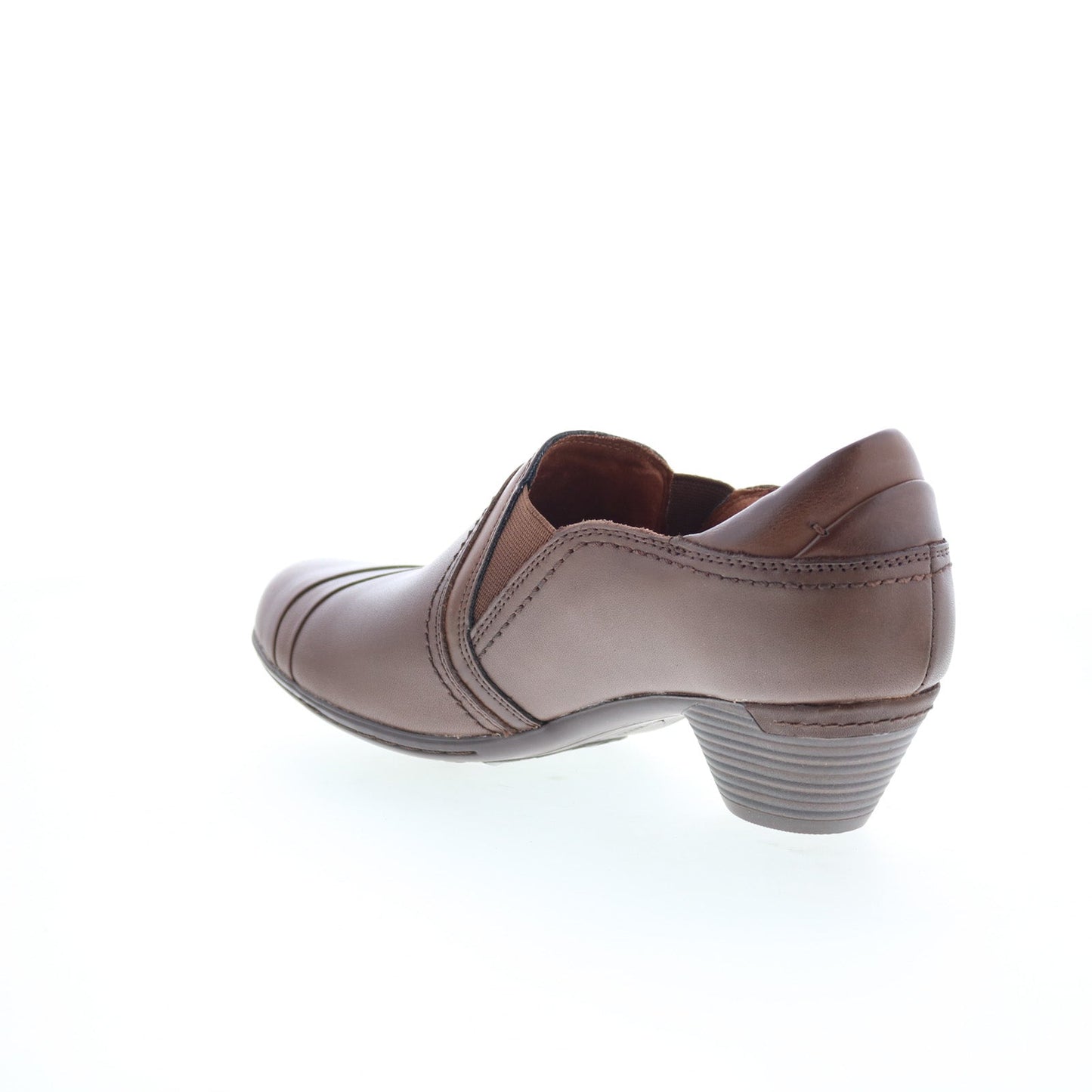 Cobb Hill Laurel Slip-On CI9528 Womens Brown Narrow Ankle & Booties Boots