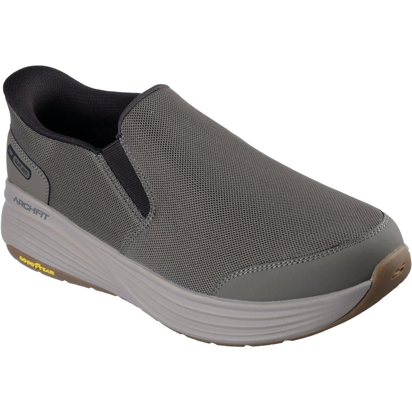 Men's Wide Fit Skechers 217000 Slip-ins Go Walk Stability 2.0 Trainers