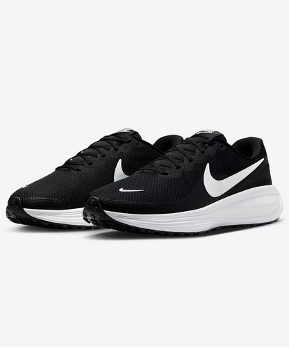 Men's Wide Fit Nike HQ1996-001 Revolution 8 Running Trainers
