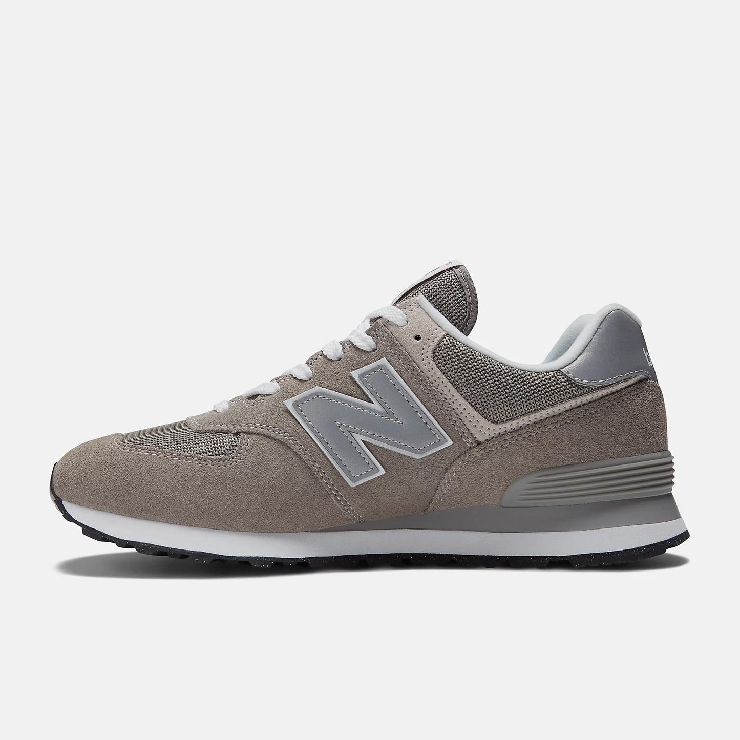 Men's Wide Fit New Balance ML574EVG Walking/Running Trainers - Exclusive - Grey ENCAP Width 4E