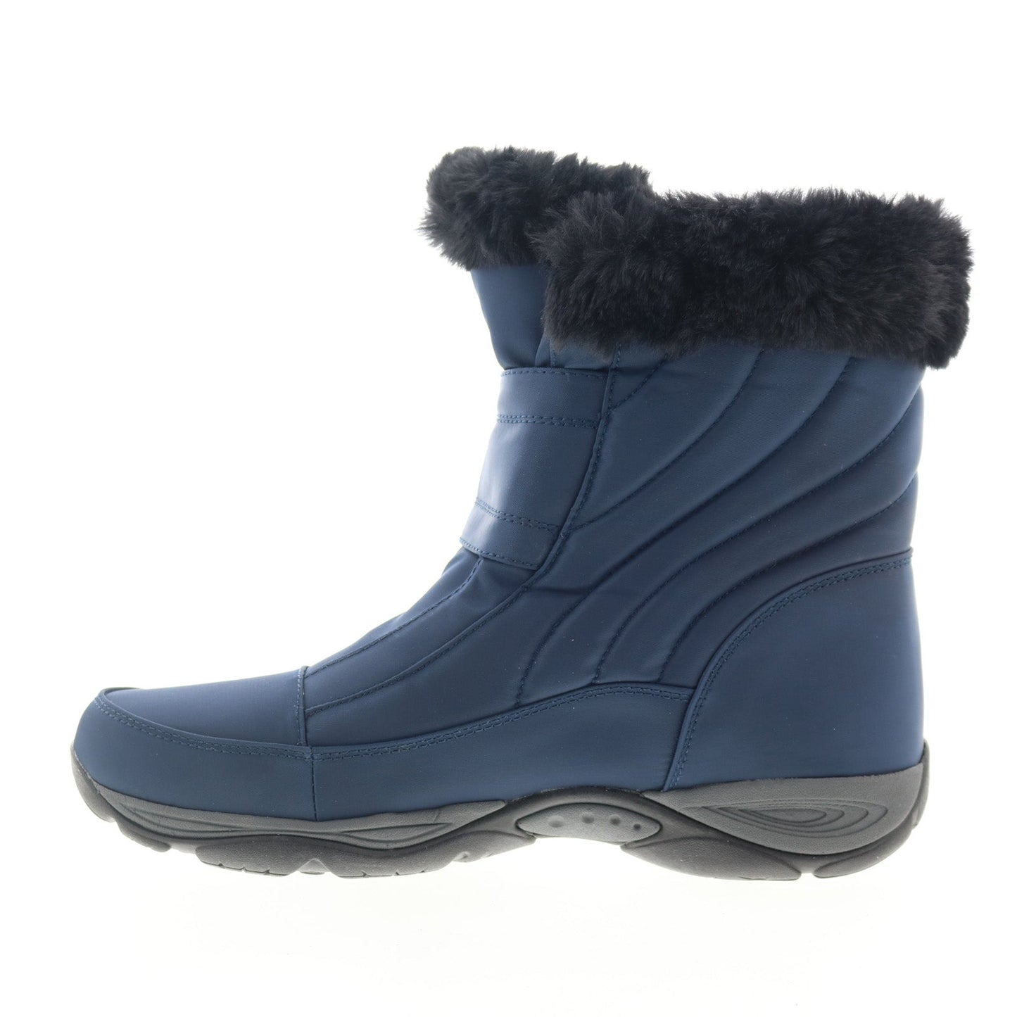 Easy Spirit Eminee 2 SEEMINEE2 Womens Blue Canvas Casual Dress Boots