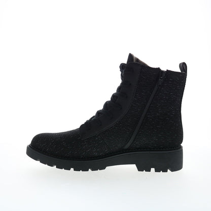 Eurosoft by Sofft Blaike ES0025501 Womens Black Canvas Casual Dress Boots