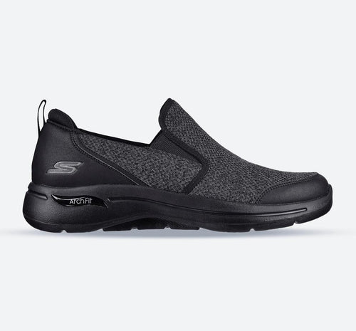 Men's Wide Fit Skechers 216183 Go Walk Arch Fit Trainers