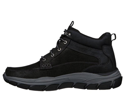 Men's Wide Fit Skechers 204454 Relaxed Fit Respected Boswell Good Year Boots