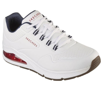 Men's Wide Fit Skechers 232181 Street Uno 2 Trainers