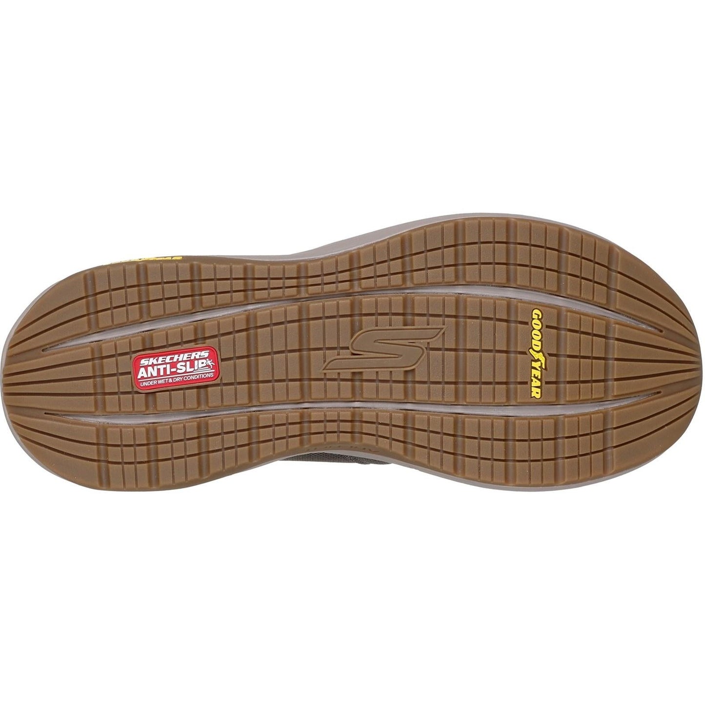 Men's Wide Fit Skechers 217000 Slip-ins Go Walk Stability 2.0 Trainers