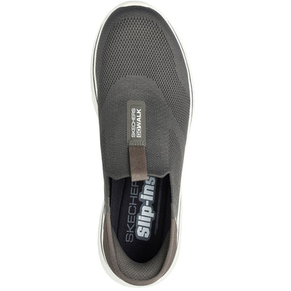 Men's Wide Fit Skechers 216641 Slip-ins Go Walk 7 Easy On 2 Trainers