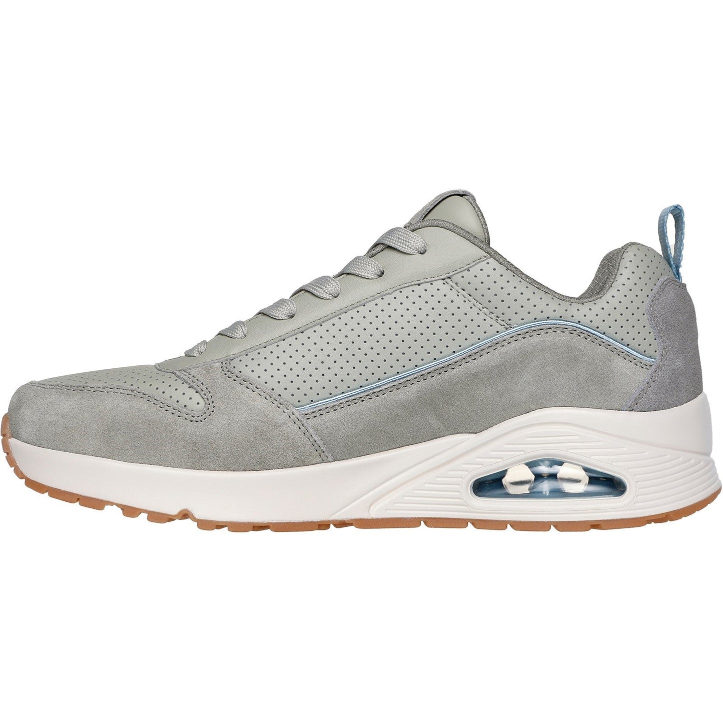Men's Wide Fit Skechers 183011 Uno Stacre 2.0 Trainers