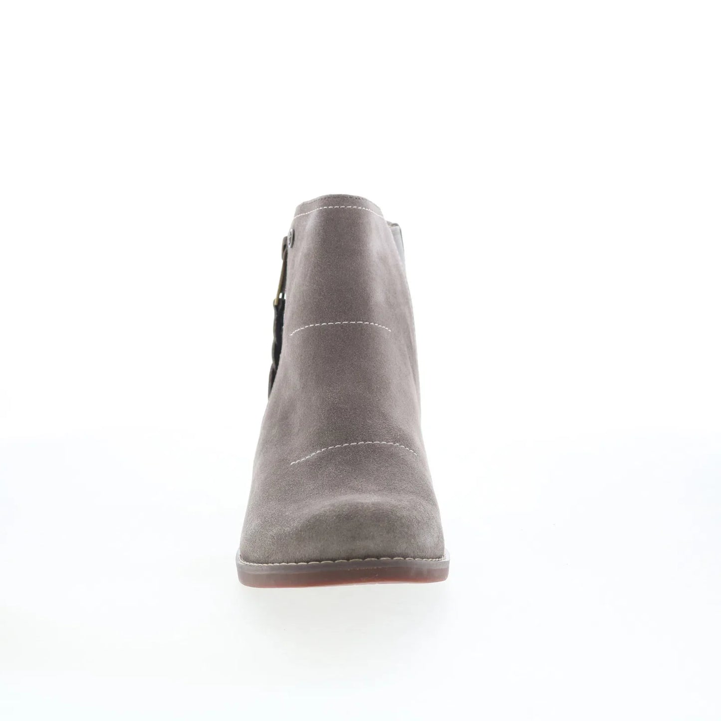 Spenco Ivy Boot Dove SP1043DOV Womens Gray Wide Suede Ankle & Booties Boots