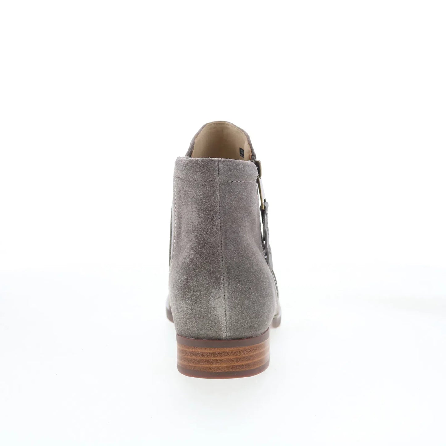 Spenco Ivy Boot Dove SP1043DOV Womens Gray Wide Suede Ankle & Booties Boots