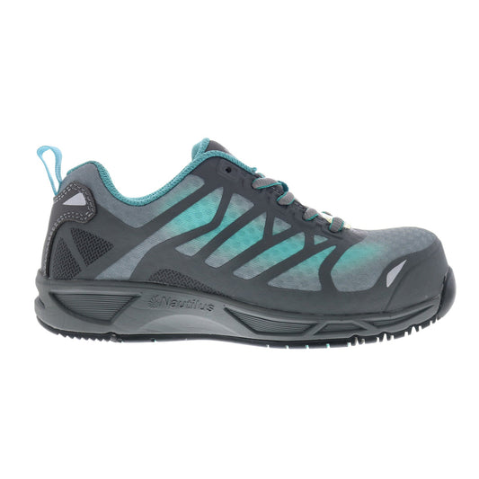 Nautilus Velocity Carbon Toe SD10 Womens Gray Wide Athletic Work Shoes