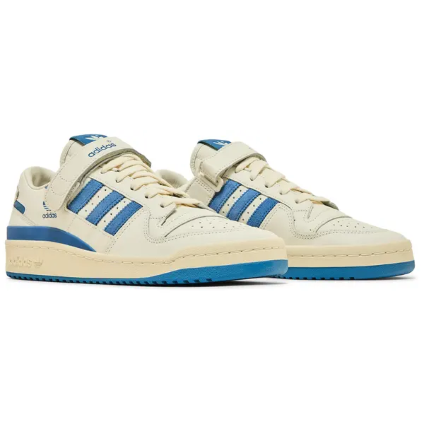 Adidas Men's Cream Forum 84 Low Sneakers, JI4658 (No Box)