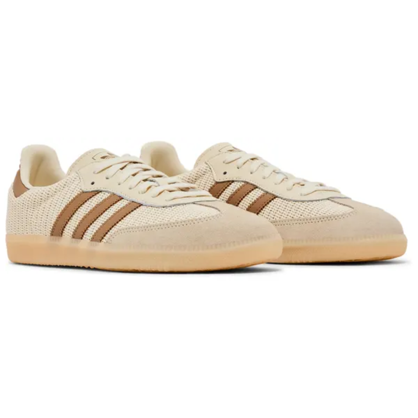 Adidas Originals Men's Cream Samba OG Sneakers, JI3185 (No Box)