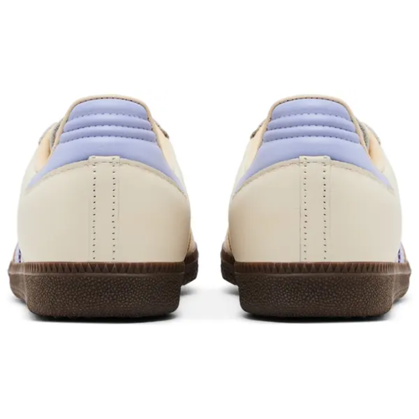 Adidas Originals Women's Cream/Violet Samba OG Sneakers, JI2678 (No Box)