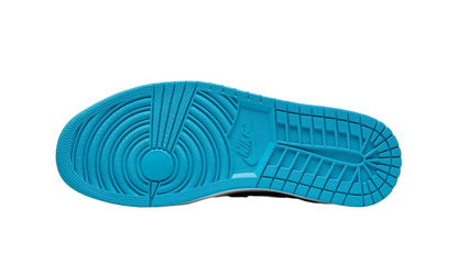 Air Jordan 1 Low Black Dark Powder Blue