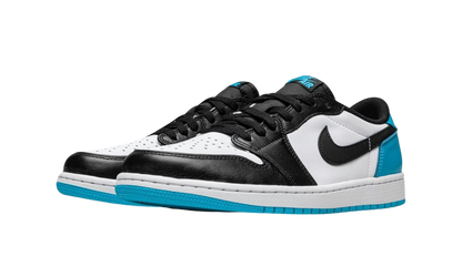 Air Jordan 1 Low Black Dark Powder Blue