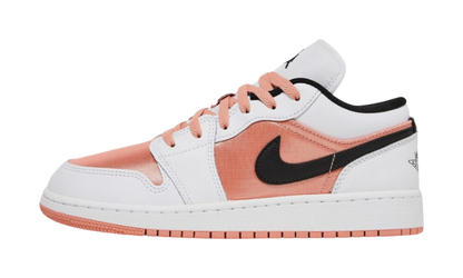 Air Jordan 1 Low White Light Madder Root (GS)