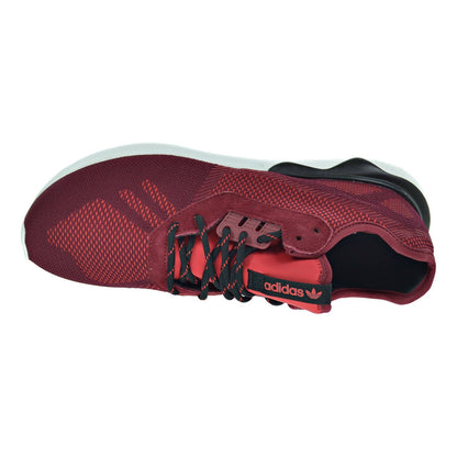 Adidas Tubular Runner Weave Men's Shoes Collegiate Burgundy/Black