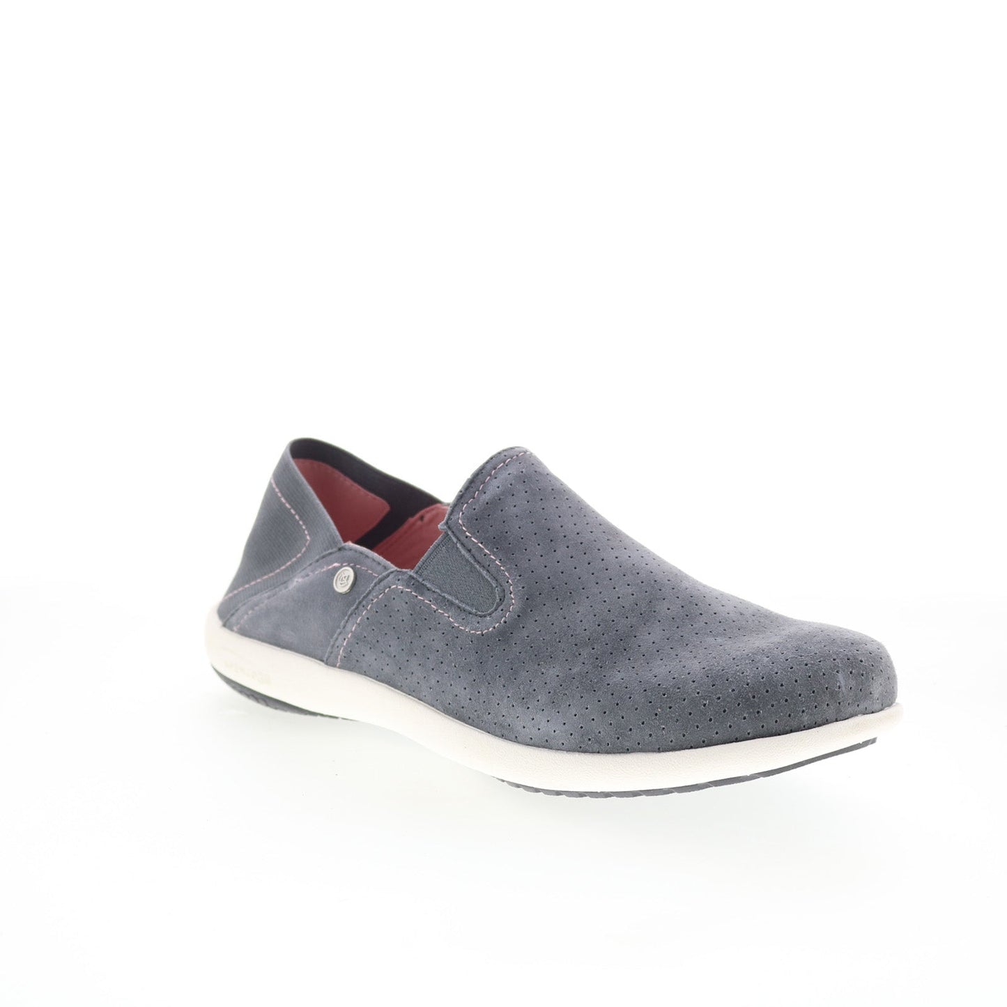 Spenco Siesta Slip-On Convert SP1010IRN Womens Gray Loafer Flats Shoes