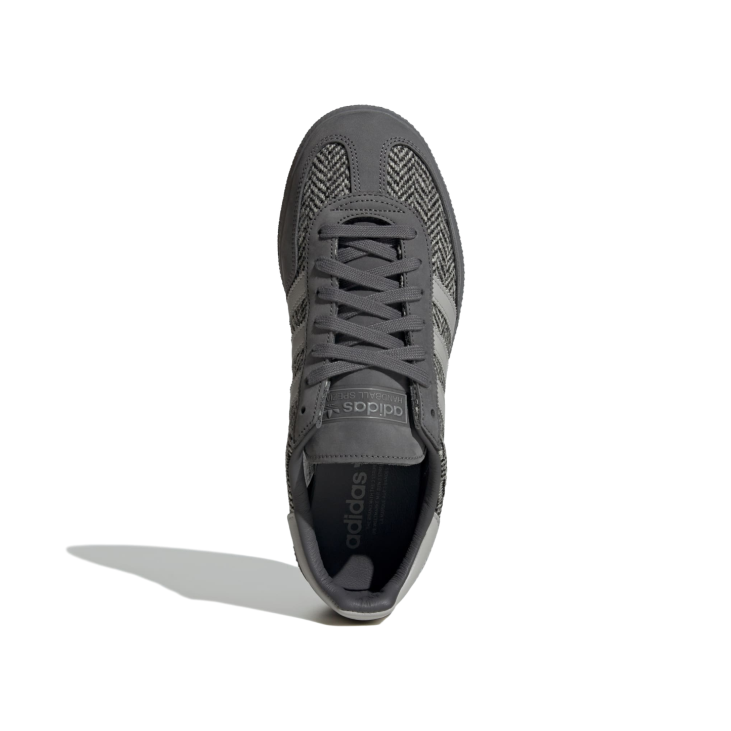 Adidas Men's Grey Handball Spezial Harris Tweed Shoes, KJ1247