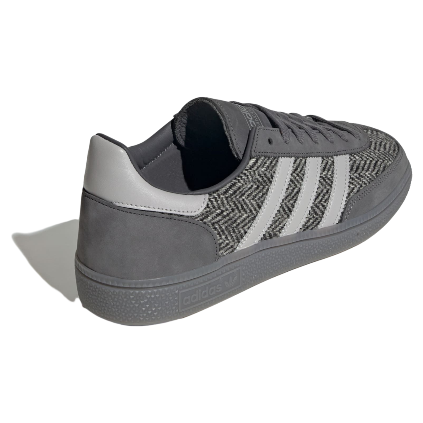 Adidas Men's Grey Handball Spezial Harris Tweed Shoes, KJ1247